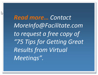 Six Critical Success Factors for Running a Successful Virtual Meeting